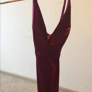 **NWT** silk bodycon dress